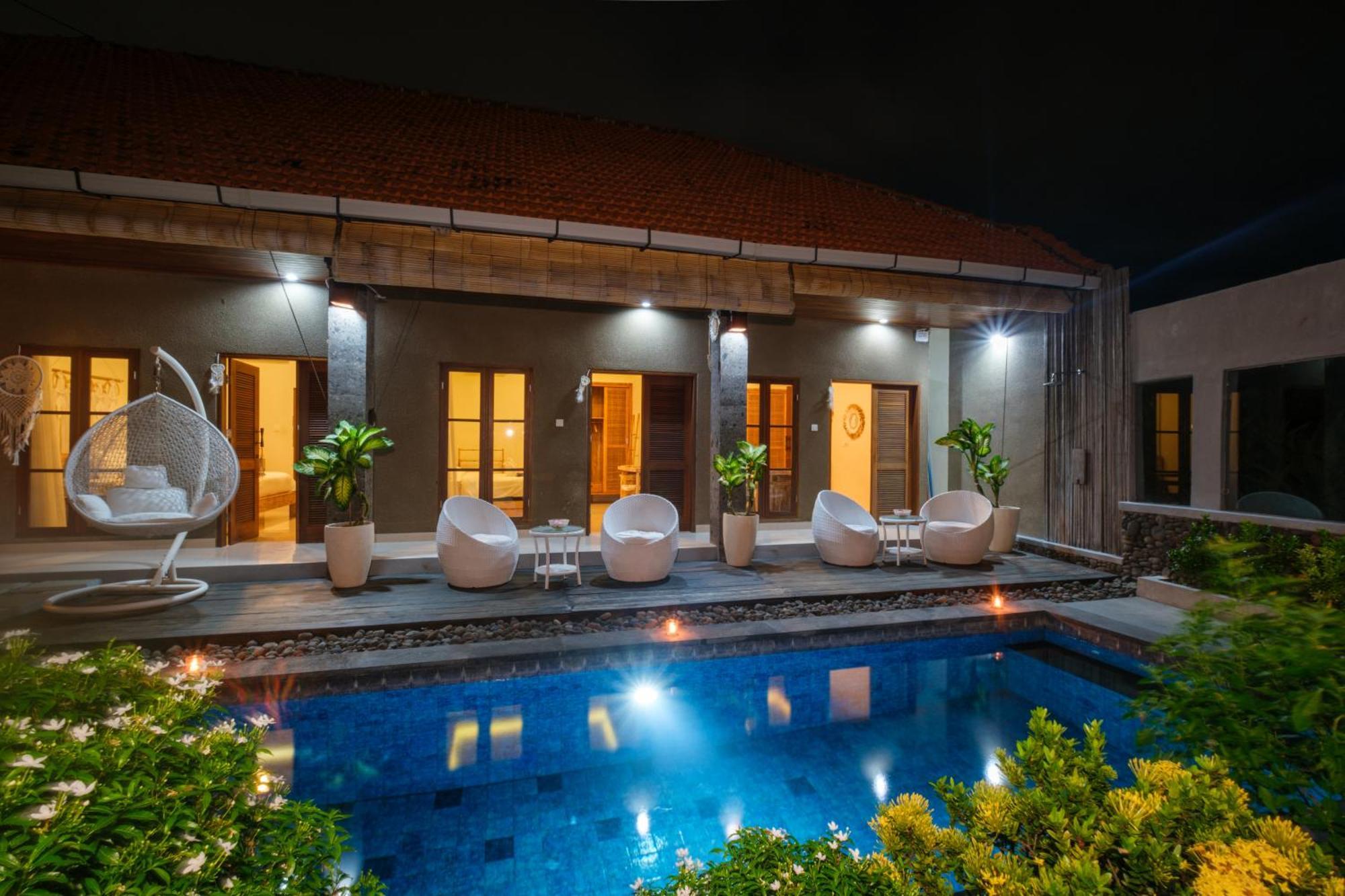 Luxurioese Poolvilla In Canggu Perfekt Fuer Entspannung Und Tropenflair Buitenkant foto