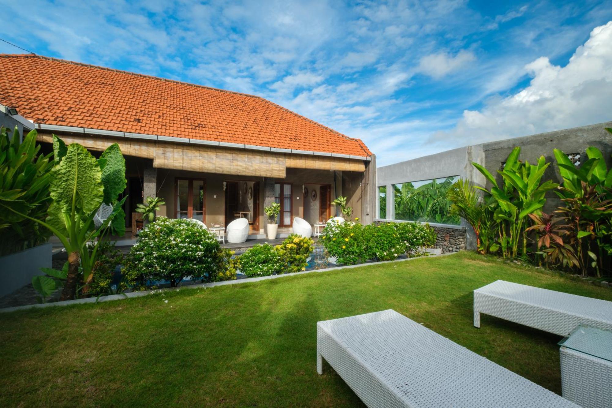 Luxurioese Poolvilla In Canggu Perfekt Fuer Entspannung Und Tropenflair Buitenkant foto